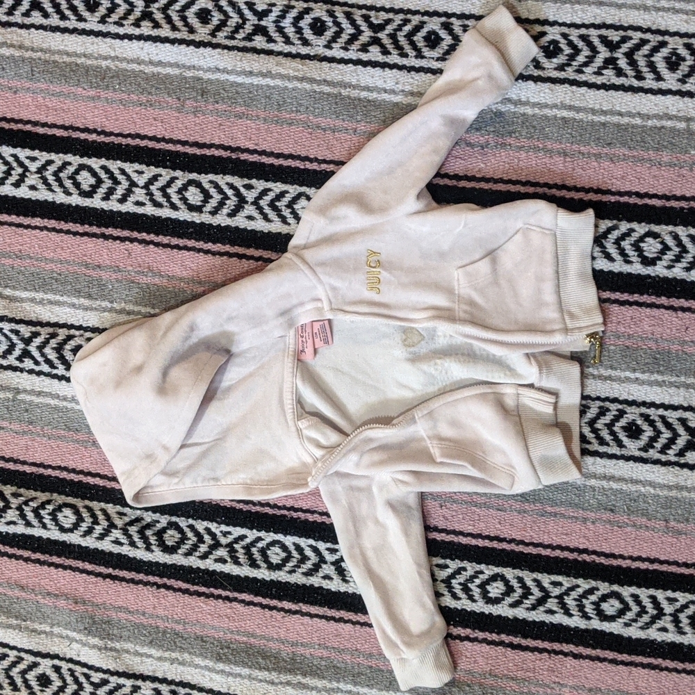 Baby juicy couture zip up